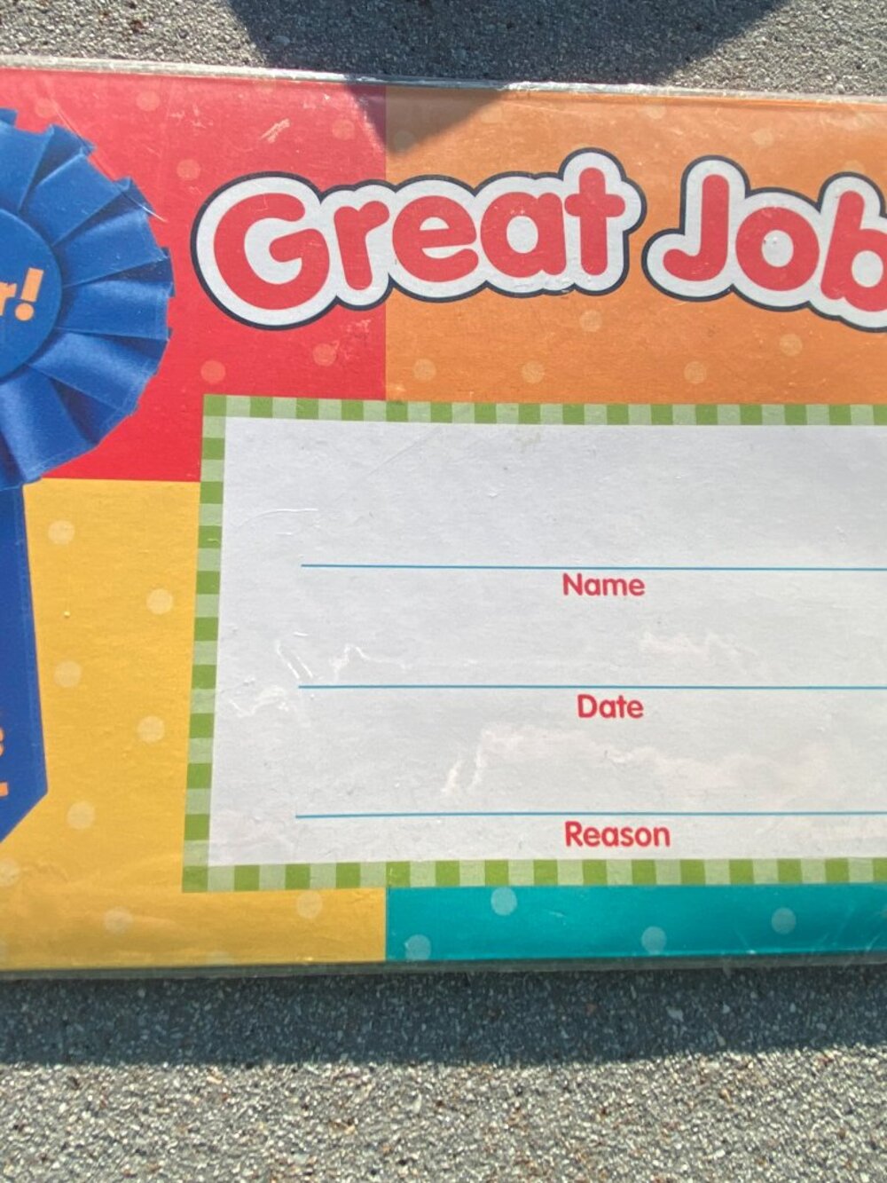 Great Job Certificates for kids-NEW!